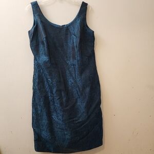 K Woman Petite 14Jacquard SheathDress  Holidays New Year Party Dinner Corporate.